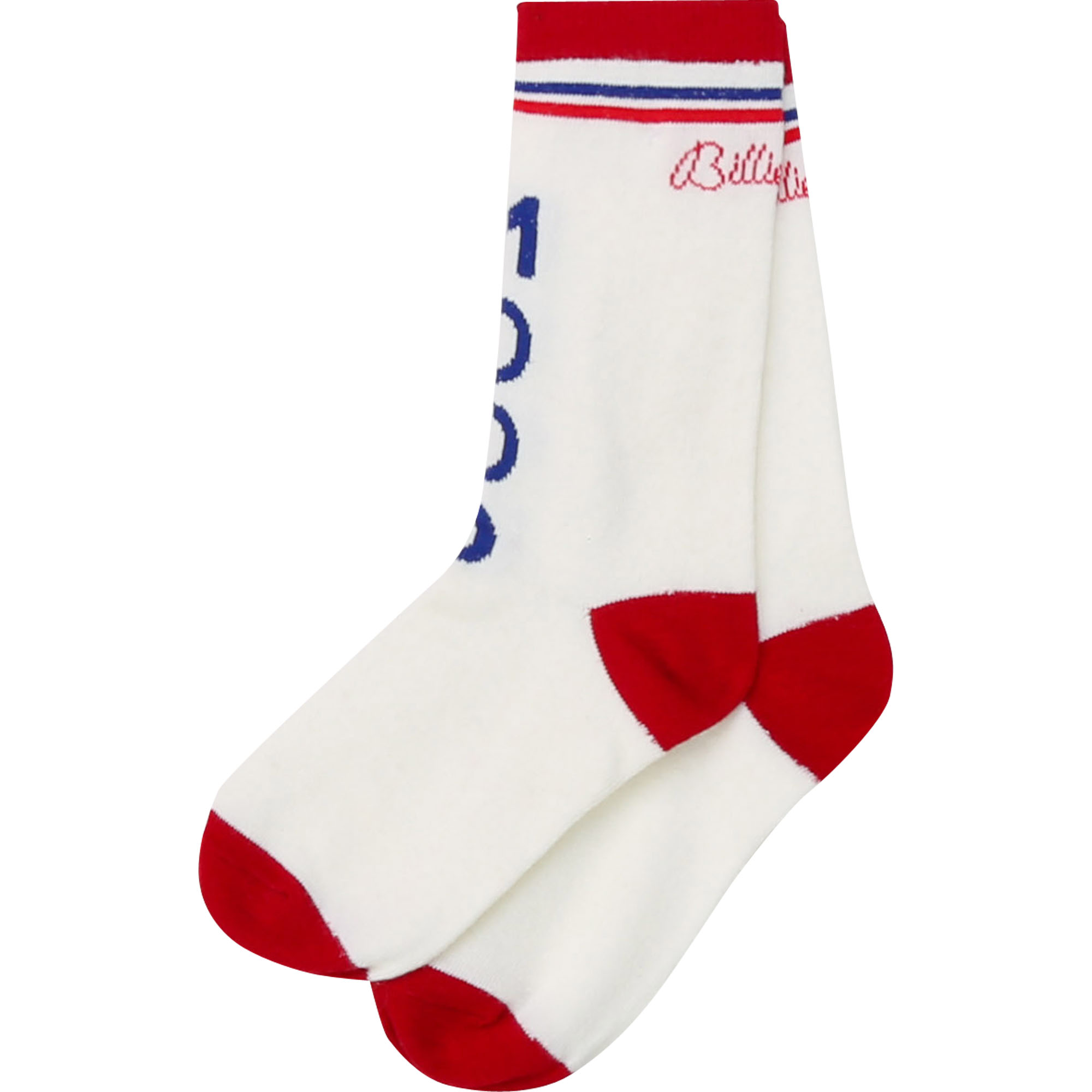 Billieblush AW20 Red/White Sock – Spoilt Brats Kids Boutique