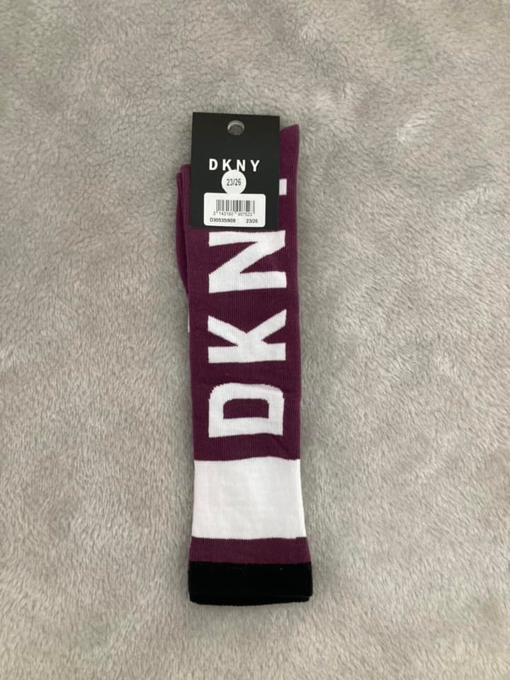 DKNY SS22 Purple Logo Knee Sock – Spoilt Brats Kids Boutique
